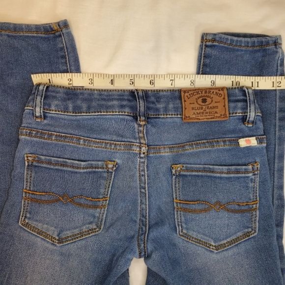 Lucky Brand, Zoe Blue Jegging Girls Size 7 - Picture 7 of 8